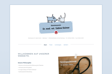 tierarzt-bad-muenster.de - Tiermedizin Bad Kreuznach