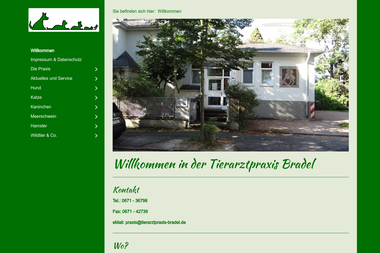tierarztpraxis-bradel.de - Tiermedizin Bad Kreuznach