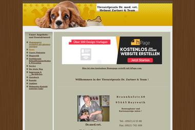 dr-zartner.npage.de - Tiermedizin Bayreuth