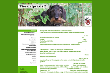 tierarztpraxis-zinke.de - Tiermedizin Bremerhaven