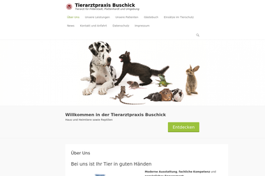 tierarzt-buschick.de - Tiermedizin Filderstadt