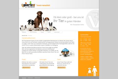 tierarzt-wevelinghoven.de - Tiermedizin Grevenbroich