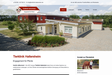 tierklinik-hattersheim.de - Tiermedizin Hattersheim Am Main