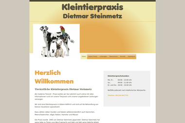 tierarzt-steinmetz.de - Tiermedizin Idstein
