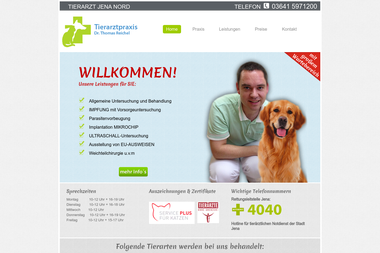 tierarzt-jena-nord.de - Tiermedizin Jena