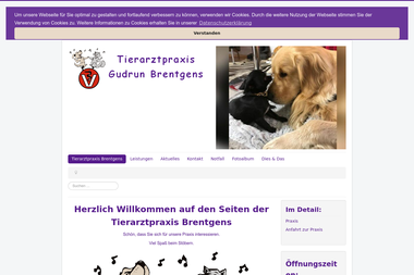 tierarzt-brentgens.de - Tiermedizin Jülich