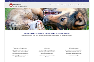 tierarztpraxis-boerner.de - Tiermedizin Kassel