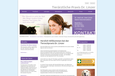 tierarztpraxis-dr-linzer.de - Tiermedizin Koblenz