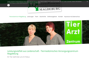 tierarzt-zentrum-magdeburg.de - Tiermedizin Magdeburg