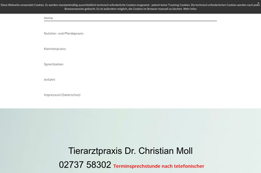 tierarztpraxis-christian-moll.de - Tiermedizin Netphen