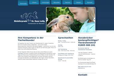 tierarzt-ladig.de - Tiermedizin Osnabrück