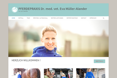 pferdepraxis-mueller-alander.de - Tiermedizin Overath