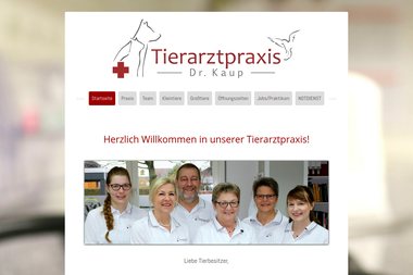 tierarzt-kaup.de - Tiermedizin Paderborn