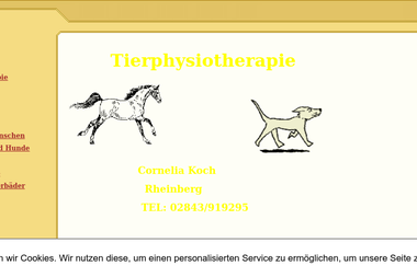 tierphysiotherapie.npage.de - Tiermedizin Rheinberg