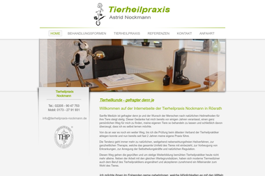 tierheilpraxis-nockmann.de - Tiermedizin Rösrath