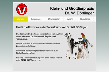tierarzt-doerflinger.de - Tiermedizin Schopfheim