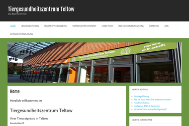 tierarzt-teltow.de - Tiermedizin Teltow