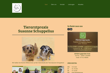 tierarzt-schuppelius.de - Tiermedizin Templin