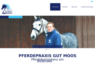 pferdepraxis-gut-moos.de - Tiermedizin Tettnang