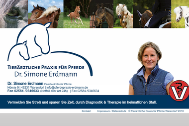 pferdepraxis-erdmann.de - Tiermedizin Warendorf