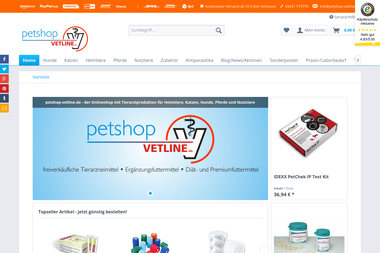 petshop-vetline.de - Tiermedizin Wilhelmshaven