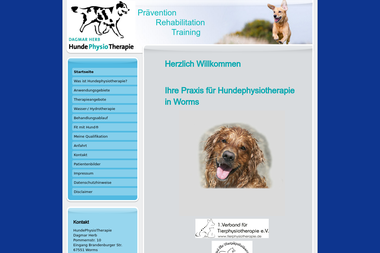 hundephysio-herb.de - Tiermedizin Worms