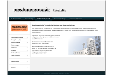 newhousemusic.de - Tonstudio Düsseldorf
