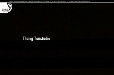 tonstudio-thurig.de - Tonstudio Mainz