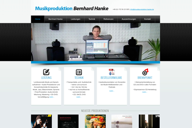 musikproduktion-hanke.de - Tonstudio Marktoberdorf