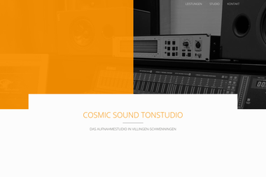 cosmic-sound.de - Tonstudio Villingen-Schwenningen