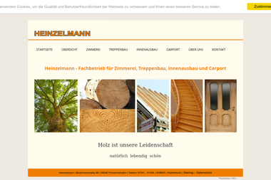heinzelmann-gmbh.info - Treppenbau Friedrichshafen