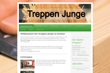treppen-junge.de - Treppenbau Itzehoe