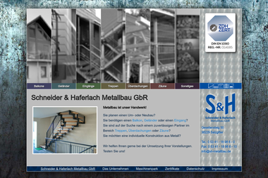 sh-metallbau.de - Treppenbau Salzgitter