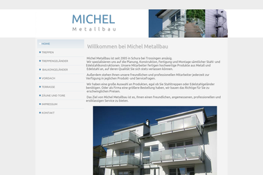 michel-metallbau.de - Treppenbau Trossingen