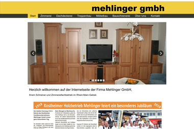 mehlinger-gmbh.de - Treppenbau Wiesbaden