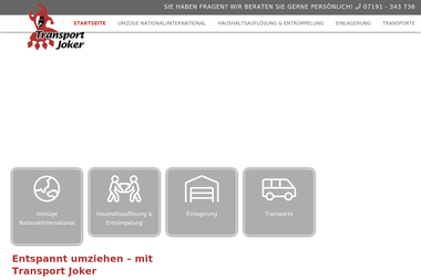 transportjoker.de - Umzugsunternehmen Backnang