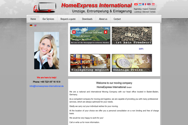 homeexpress-international.de - Umzugsunternehmen Baden-Baden