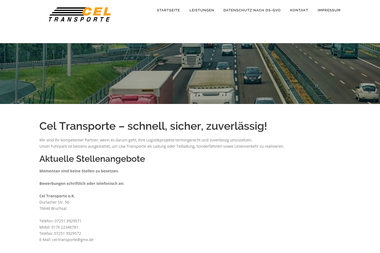 cel-transporte.de - Umzugsunternehmen Bruchsal