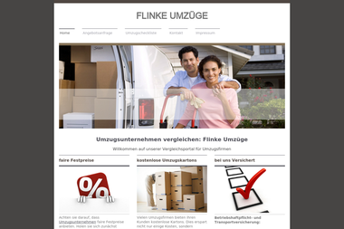 flinke-umzuege.de - Umzugsunternehmen Detmold