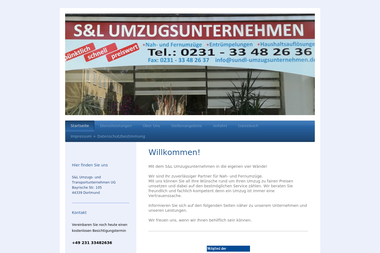 sundl-umzugsunternehmen.de - Umzugsunternehmen Dortmund