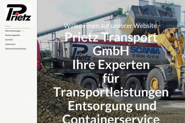 prietz-transport.de - Umzugsunternehmen Eberswalde