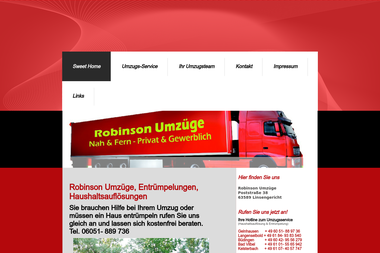 robinson-umzuege.de - Umzugsunternehmen Gelnhausen