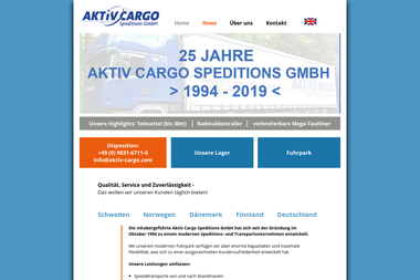 aktiv-cargo.com - Umzugsunternehmen Gunzenhausen