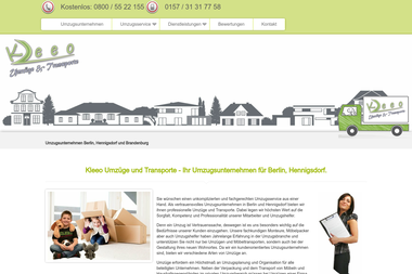 kleeo.de - Umzugsunternehmen Hennigsdorf