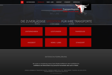 hornbruch-transportlogistik.de - Umzugsunternehmen Kierspe