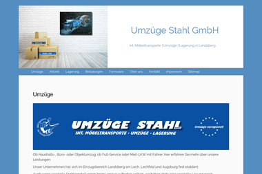 umzuege-stahl.de - Umzugsunternehmen Landsberg Am Lech