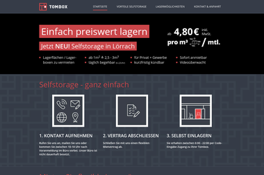 tombox-lager.com - Umzugsunternehmen Lörrach
