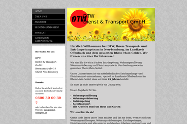 dienst-transport.de - Umzugsunternehmen Neu-Isenburg