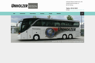 unholzer-reisen.de - Umzugsunternehmen Olching