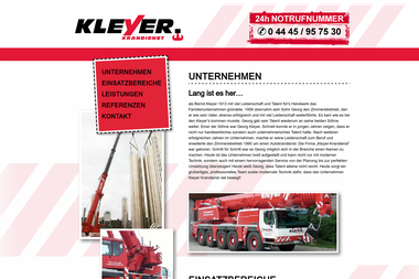kleyer-kran.de - Umzugsunternehmen Vechta